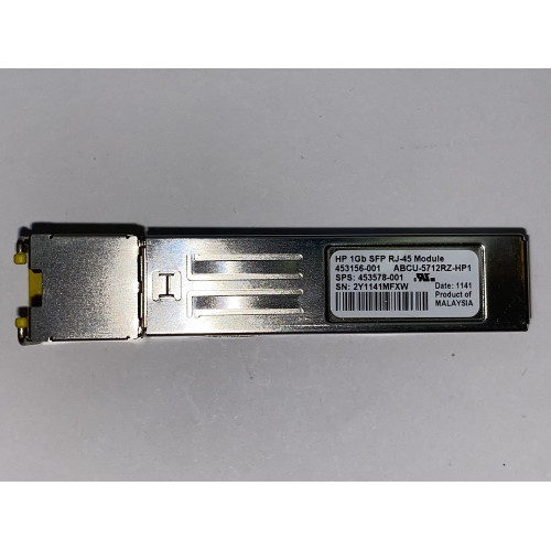 Трансивер HP 1Gb RJ-45 SFP ABCU-5712RZ-HP1 453156-001 453578-001