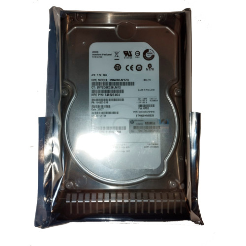 Жесткий диск HPE 4TB 3.5"(LFF) SAS 7,2K 12G PN: 846523-004