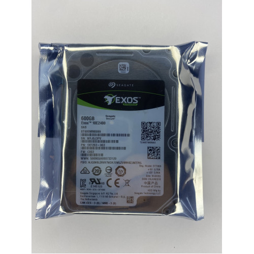 Жесткий диск Seagate 600GB SAS HDD PN: 1XF203-003 MODEL: ST600MM0099